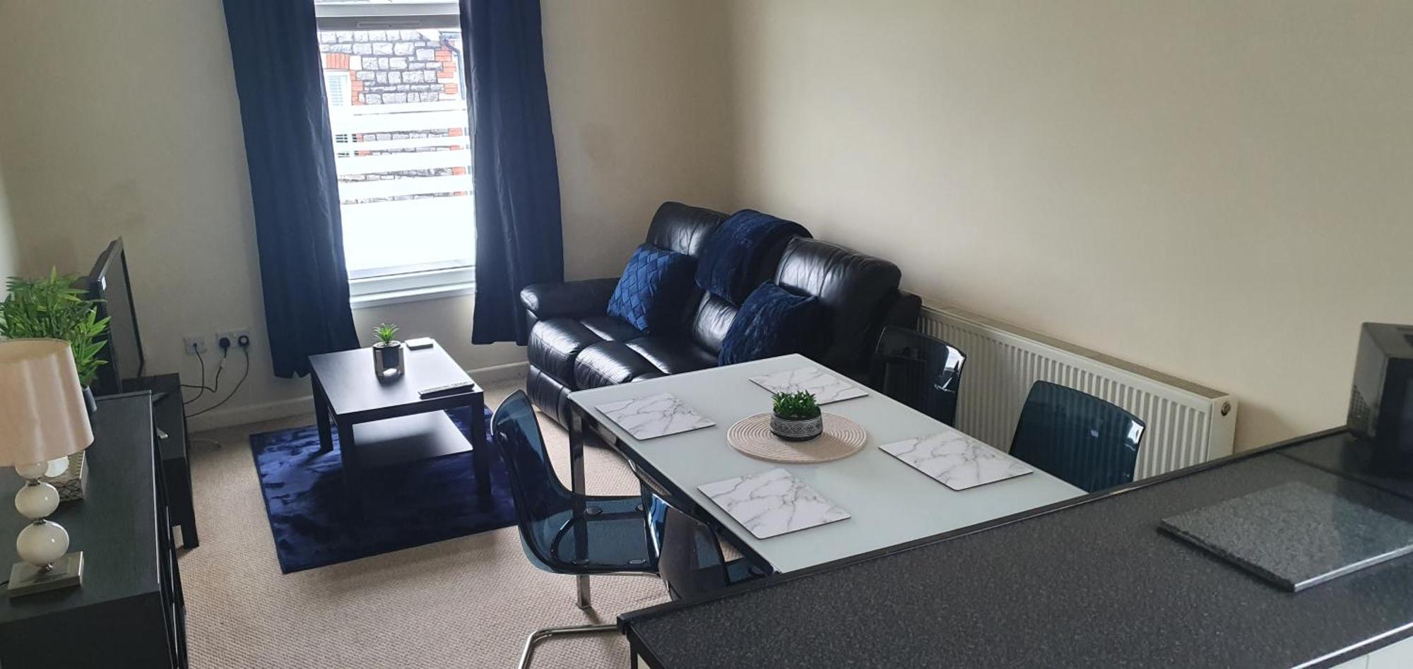 Apartment The Opal - 2 Bedroom With Wifi And On-street Parking - 10 Mins From City Centre & City Stadium *