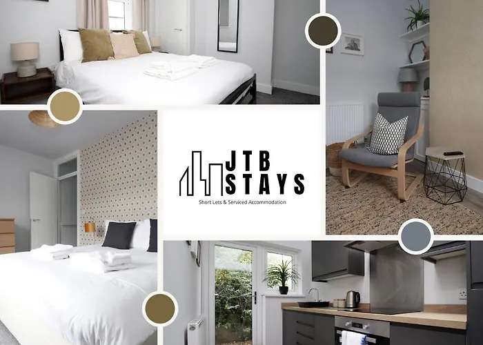 Modernised 2 Bedroom Townhouse By Jtb Stays Short Lets & Serviced Accommodation Cardiff With Wifi & Self Check In