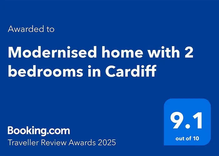 Modernised Home With 2 Bedrooms In Cardiff