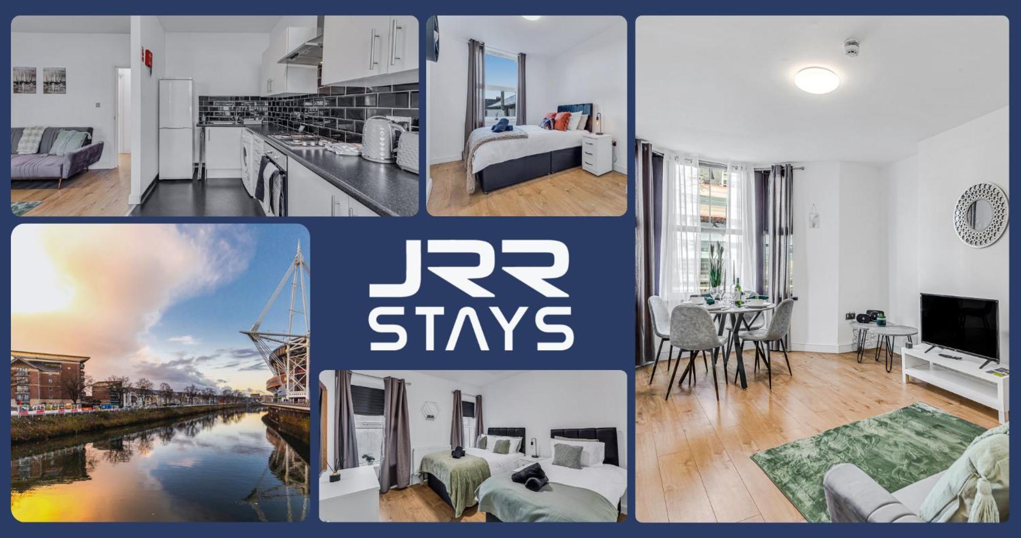 Apartment Stylish 2 Bedroom Sleeps 6 Wi-fi - Jrr *