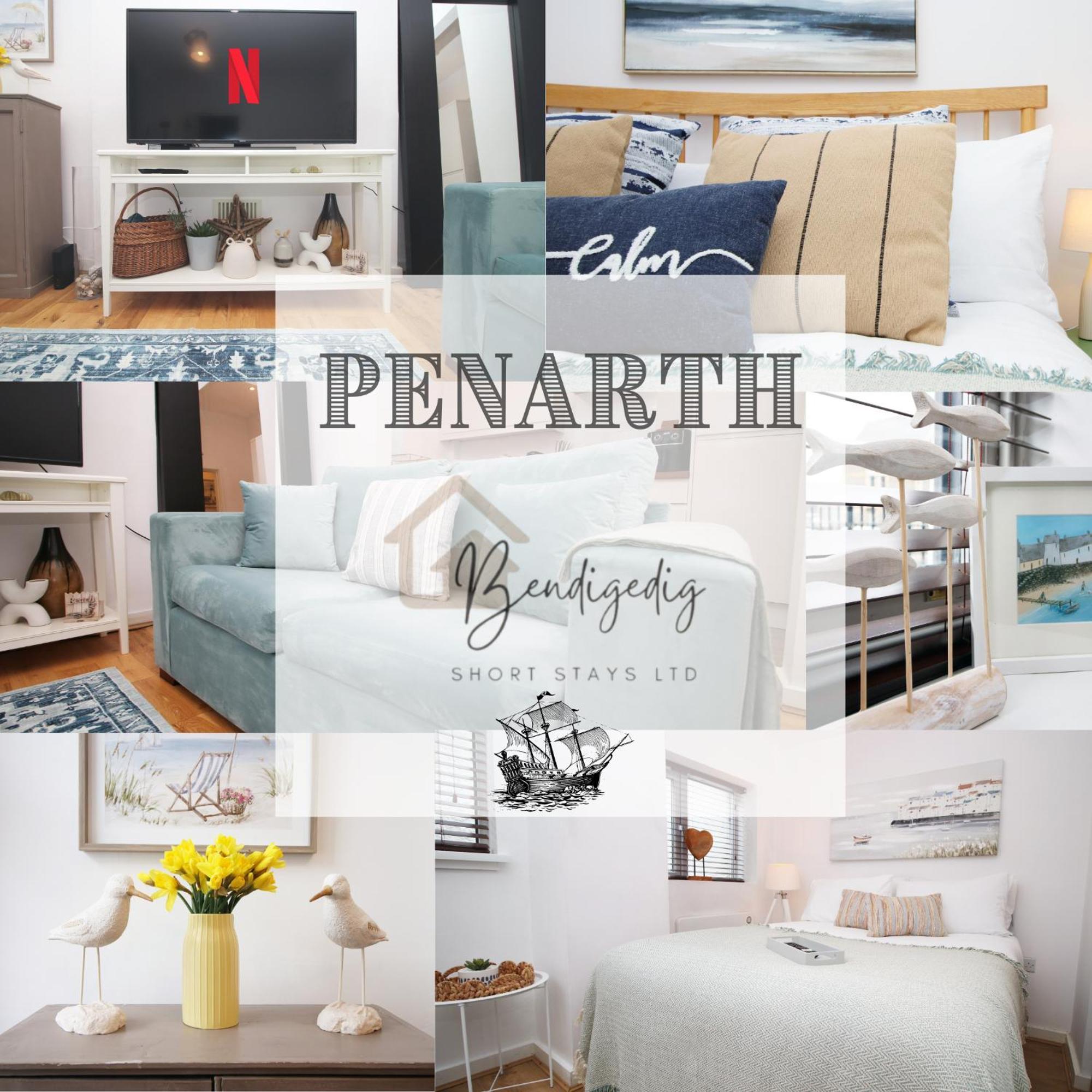 Coastal Penarth Dream! Close To Superb Location Near Bars And Restaurants! Dog Friendly And Welcome Breakfast Pack! Apartment