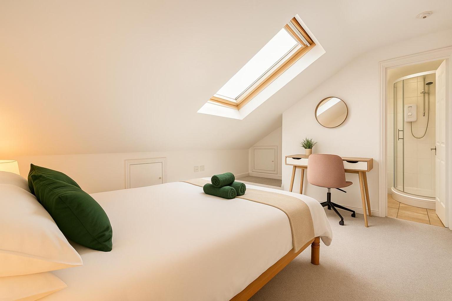 8 Person, 4 Bedroom Light, Warm & Modern Apartment Cardiff