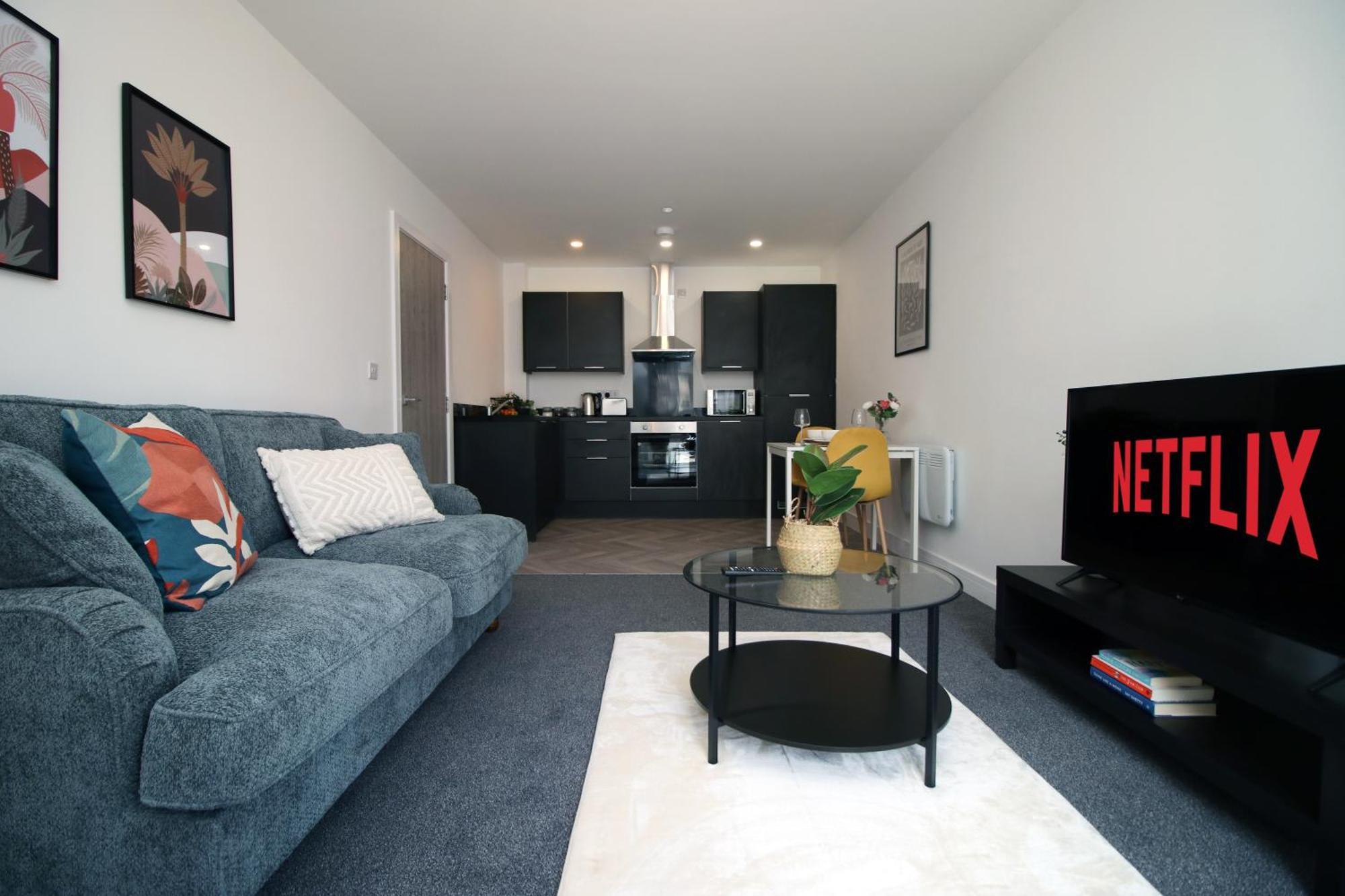 New Modern By Ekliving Luxe Apartment Cardiff
